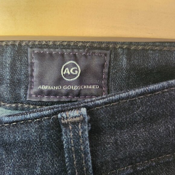 Adriano Goldschmied Women's The Middi Mid-rise legging 26R Blue Denim - Picture 5 of 6